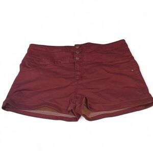Women's Brand New with tags Tinseltown Burgundy Shorts